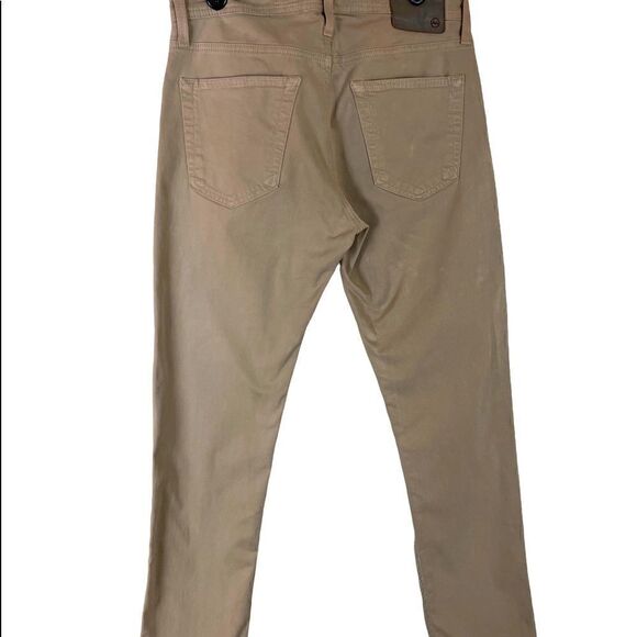 Men’s Adriano Goldschmied Tan Modern Slim Tellis Cut Gently Used Condition 30/32 - Picture 3 of 7